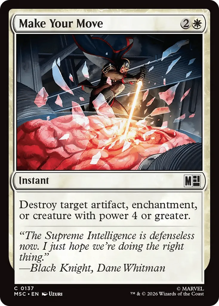 Make Your Move · Marvel Super Heroes Commander