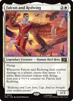 Falcon and Redwing