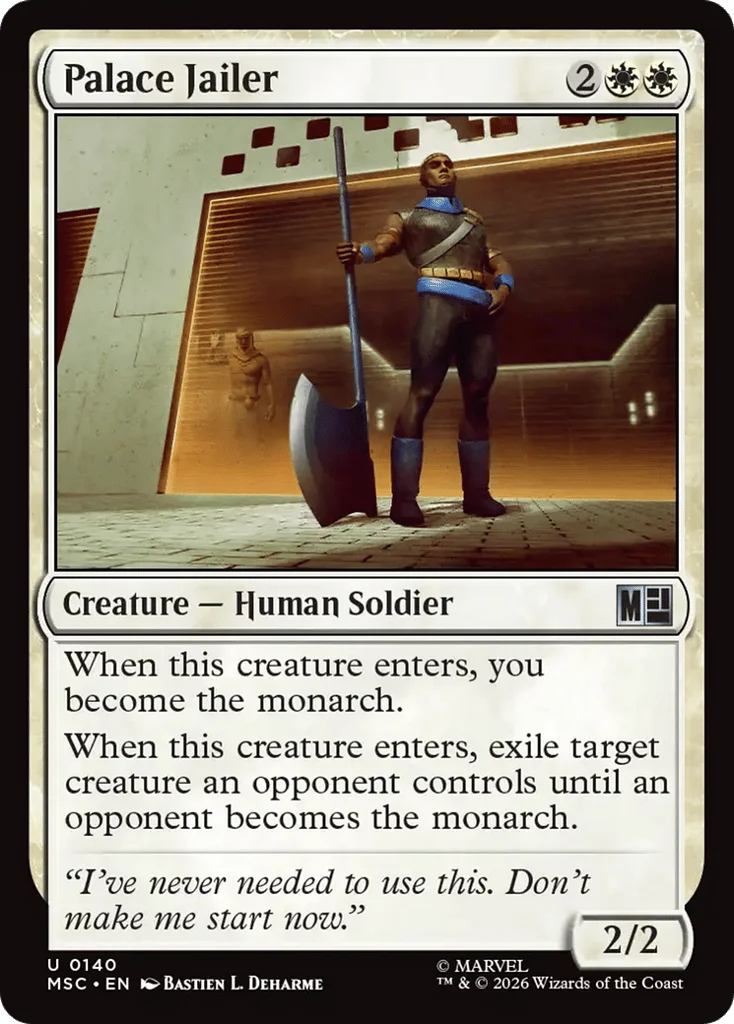Palace Jailer · Marvel Super Heroes Commander