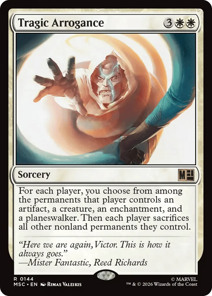 Tragic Arrogance · Marvel Super Heroes Commander
