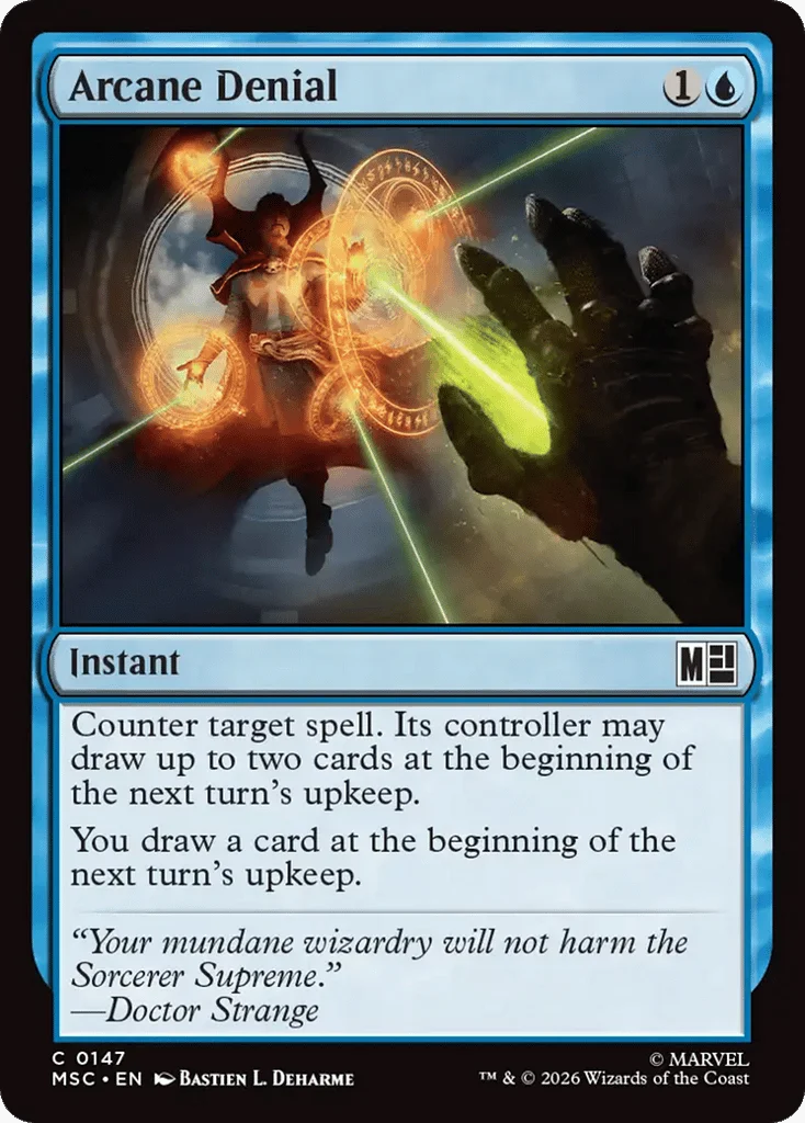 Arcane Denial · Marvel Super Heroes Commander