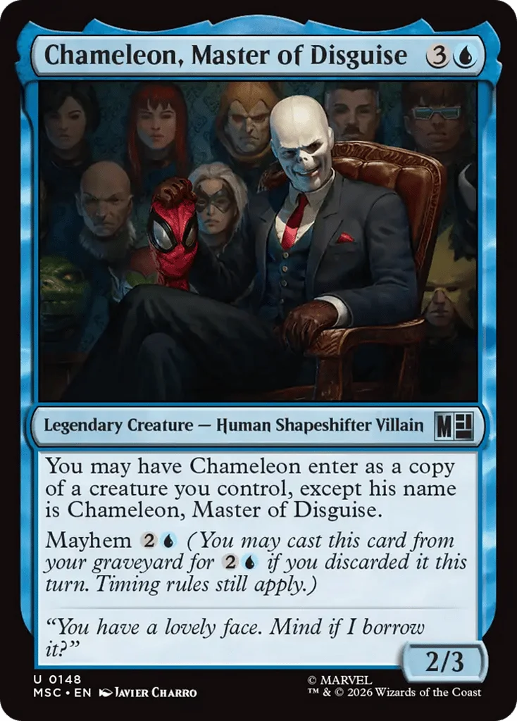 Chameleon, Master of Disguise · Marvel Super Heroes Commander