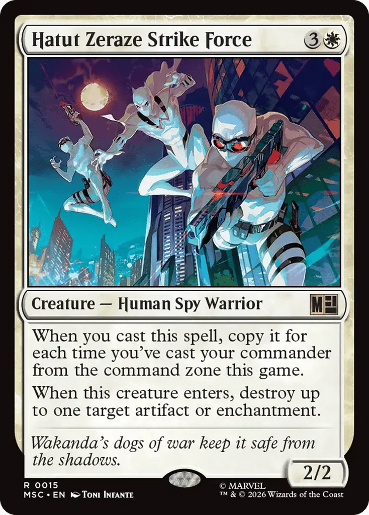 Hatut Zeraze Strike Force · Marvel Super Heroes Commander