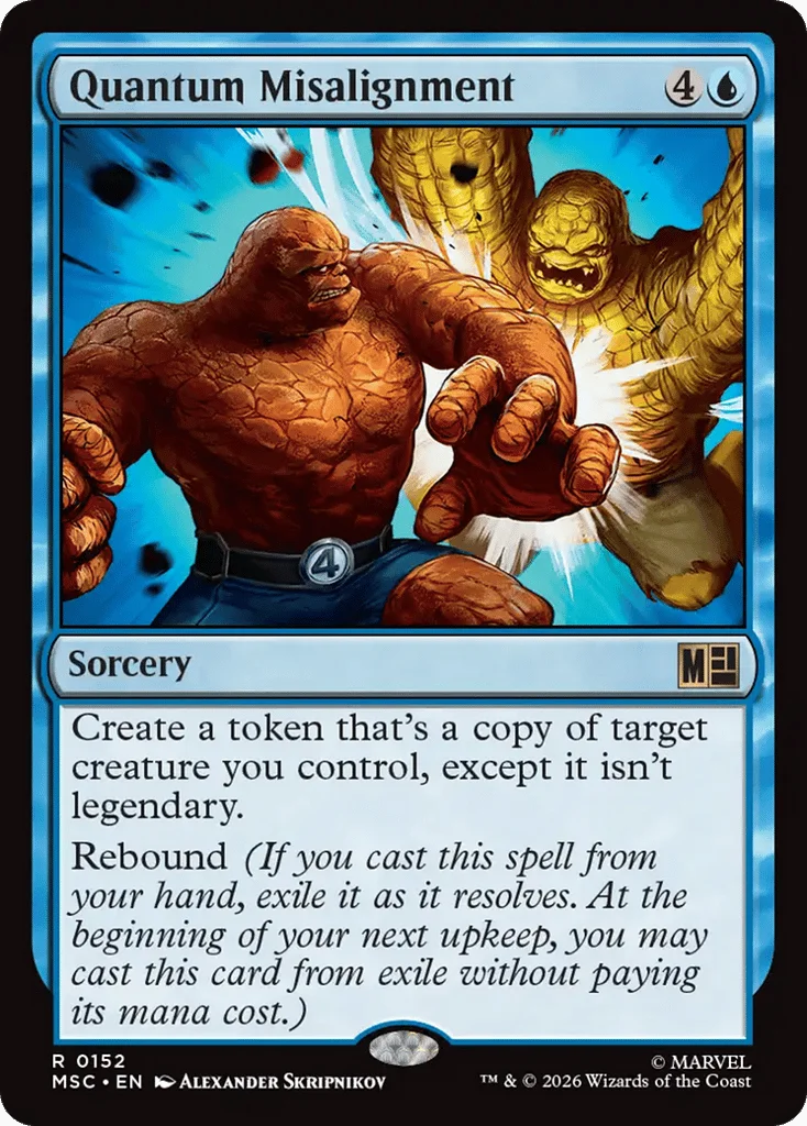 Quantum Misalignment · Marvel Super Heroes Commander