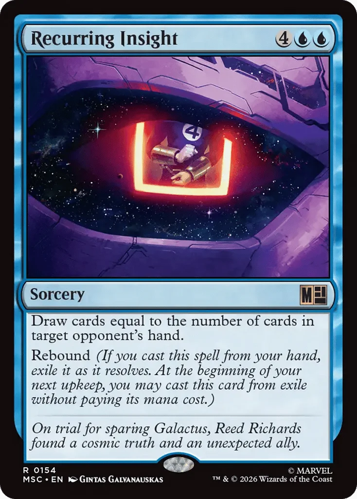 Recurring Insight · Marvel Super Heroes Commander