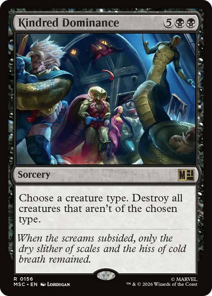 Kindred Dominance · Marvel Super Heroes Commander