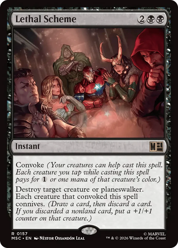 Lethal Scheme · Marvel Super Heroes Commander
