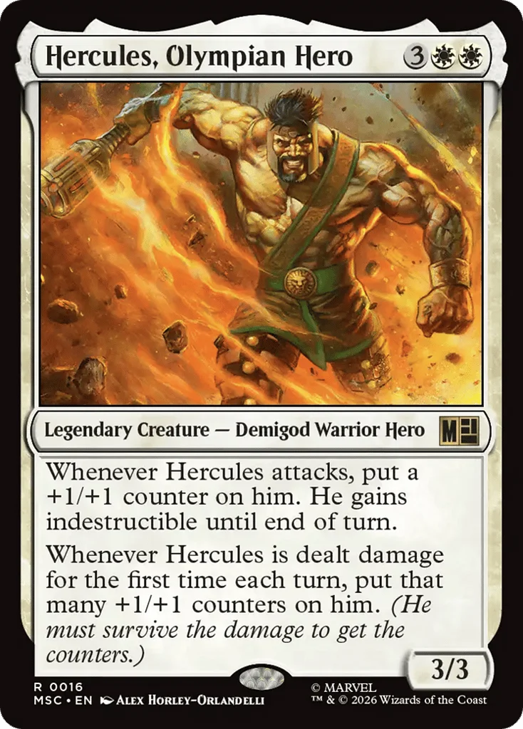 Hercules, Olympian Hero · Marvel Super Heroes Commander