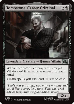 Tombstone, Career Criminal