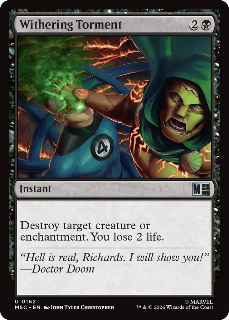Withering Torment · Marvel Super Heroes Commander