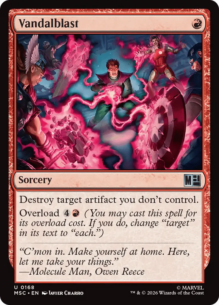 Vandalblast · Marvel Super Heroes Commander