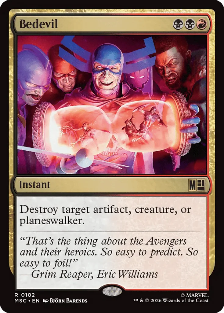 Bedevil · Marvel Super Heroes Commander