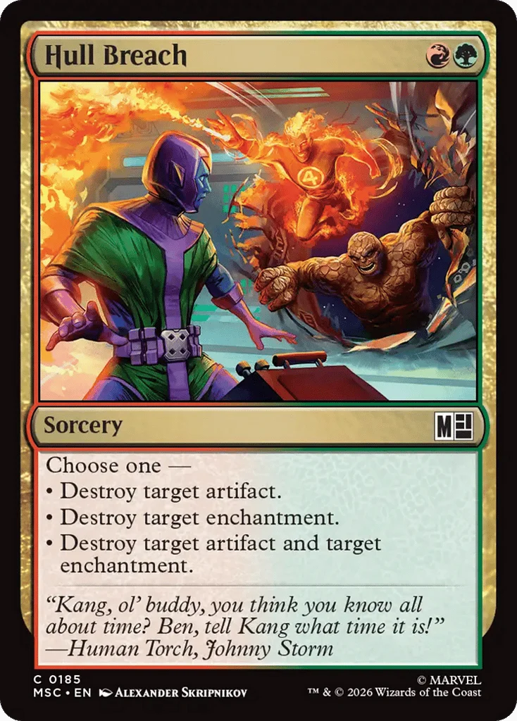 Hull Breach · Marvel Super Heroes Commander