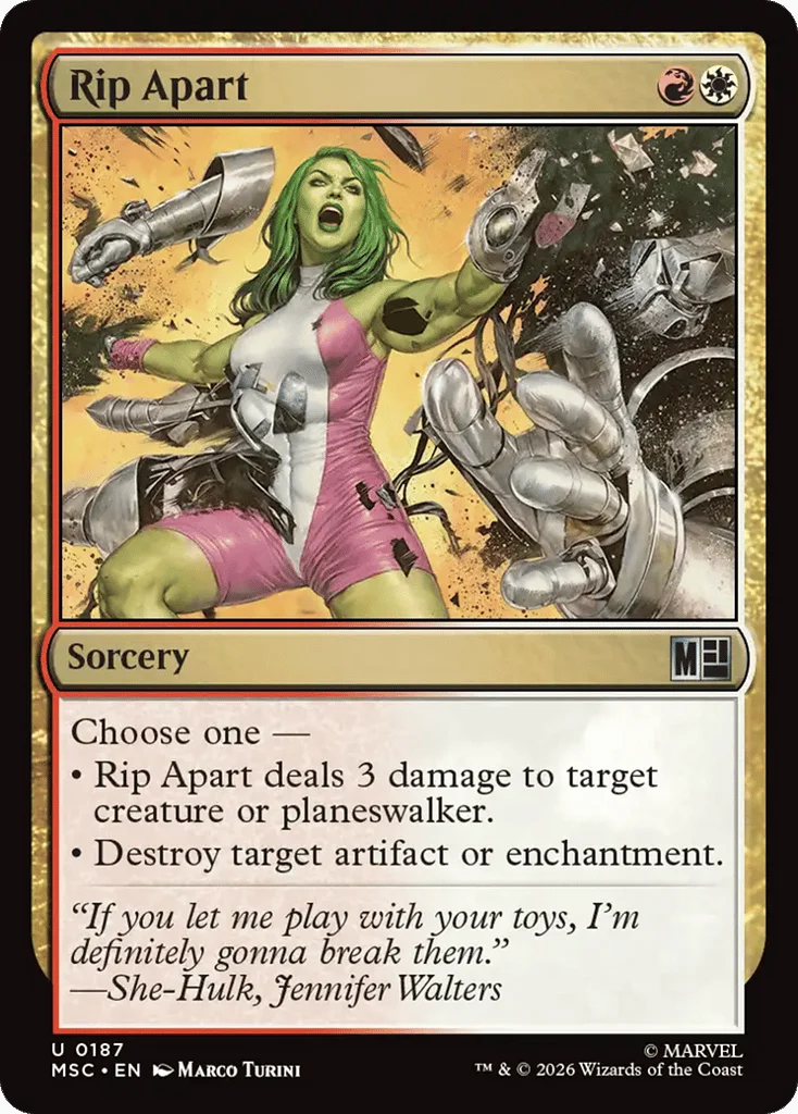 Rip Apart · Marvel Super Heroes Commander