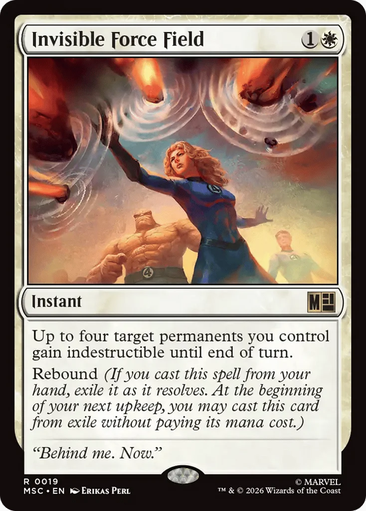 Invisible Force Field · Marvel Super Heroes Commander