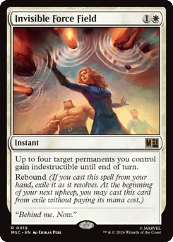 Invisible Force Field