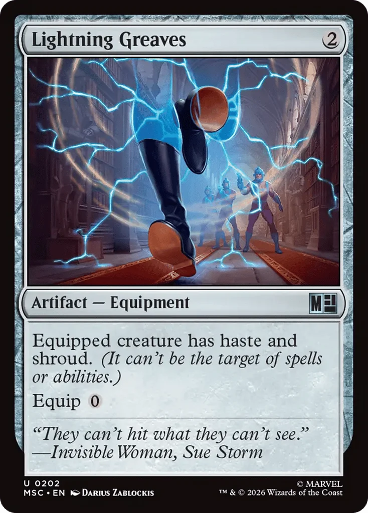 Lightning Greaves · Marvel Super Heroes Commander