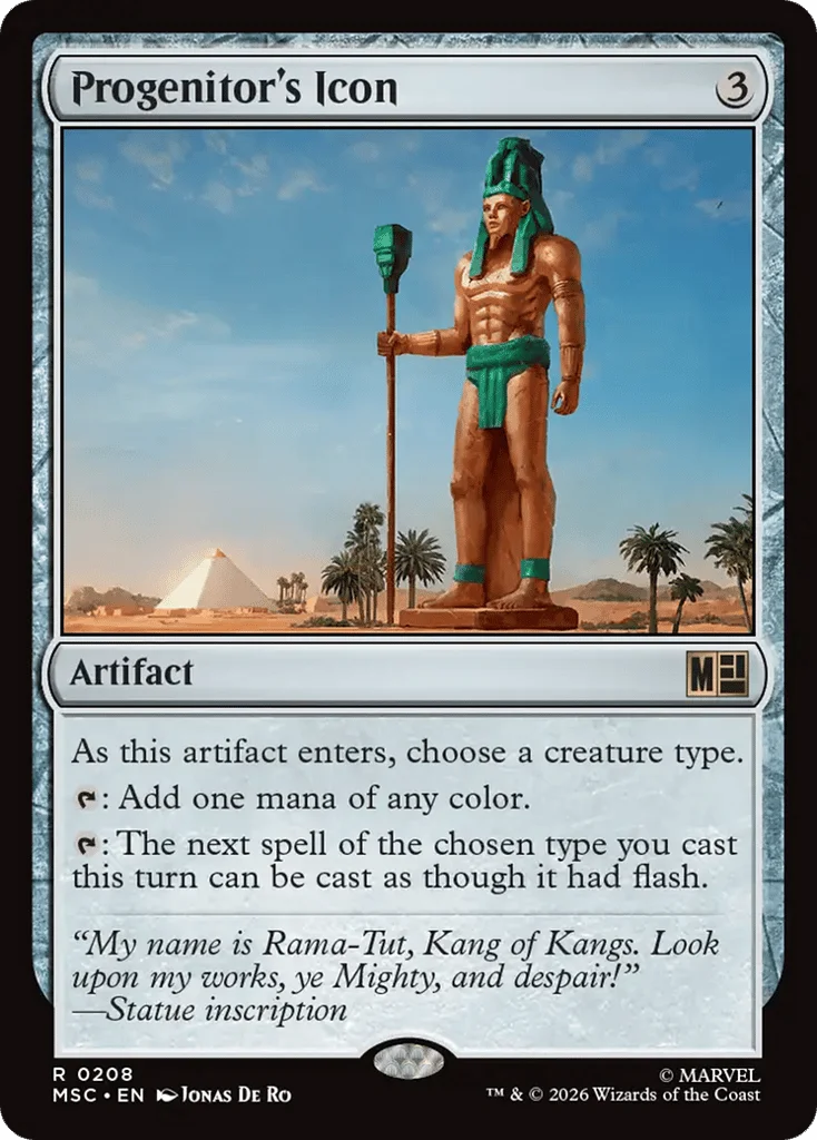 Progenitor's Icon · Marvel Super Heroes Commander