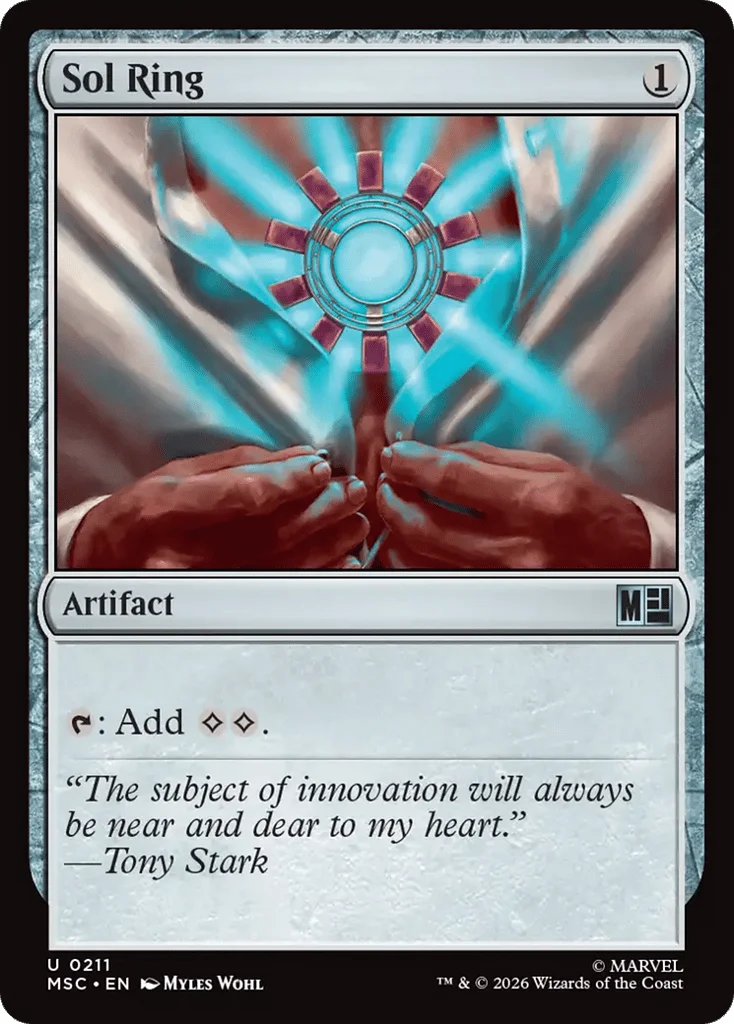 Sol Ring · Marvel Super Heroes Commander