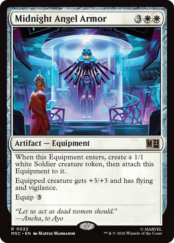 Midnight Angel Armor · Marvel Super Heroes Commander