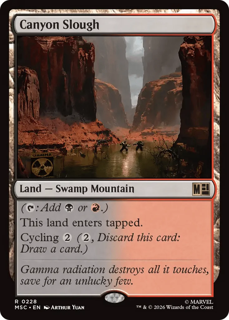 Canyon Slough · Marvel Super Heroes Commander