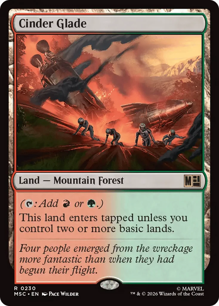 Cinder Glade · Marvel Super Heroes Commander