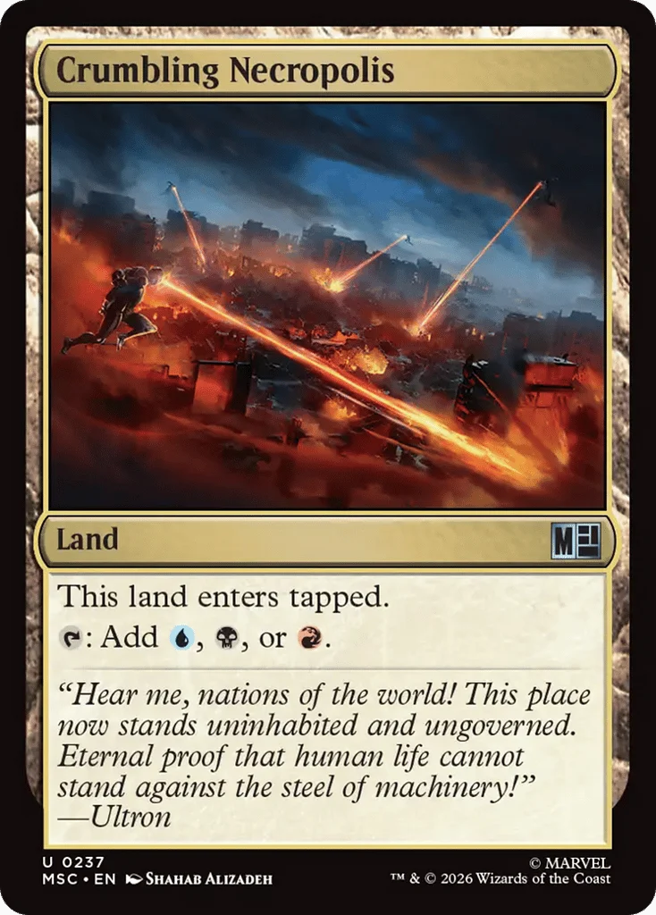 Crumbling Necropolis · Marvel Super Heroes Commander