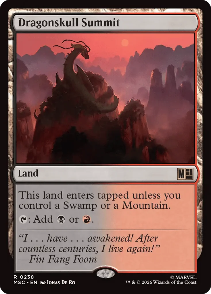 Dragonskull Summit · Marvel Super Heroes Commander