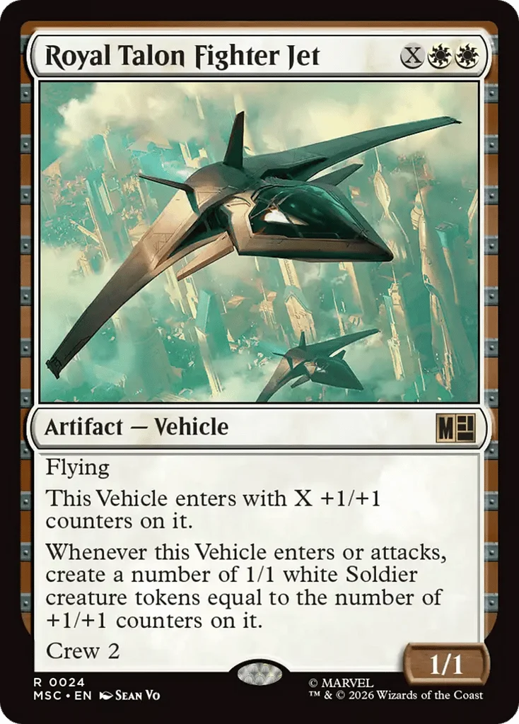 Royal Talon Fighter Jet · Marvel Super Heroes Commander