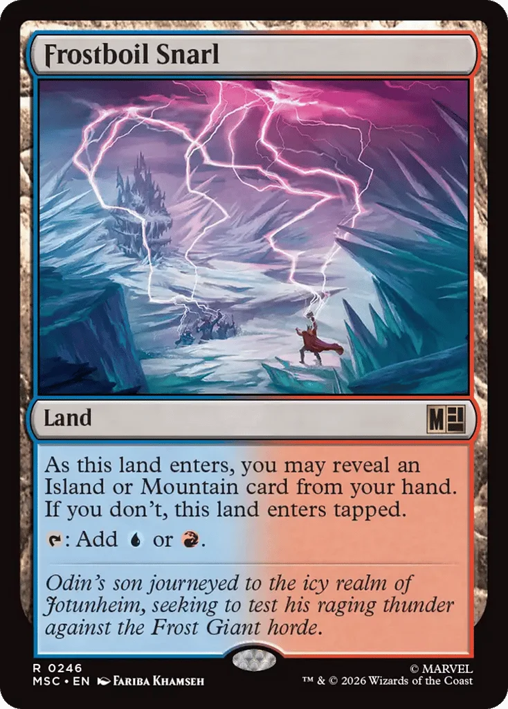 Frostboil Snarl · Marvel Super Heroes Commander