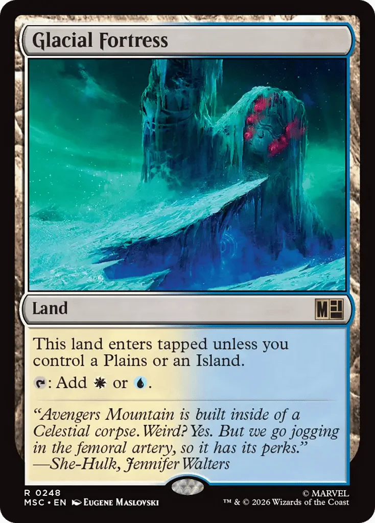Glacial Fortress · Marvel Super Heroes Commander