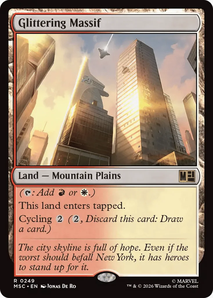 Glittering Massif · Marvel Super Heroes Commander