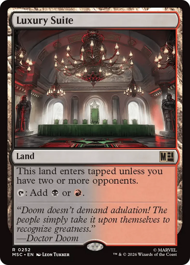 Luxury Suite · Marvel Super Heroes Commander