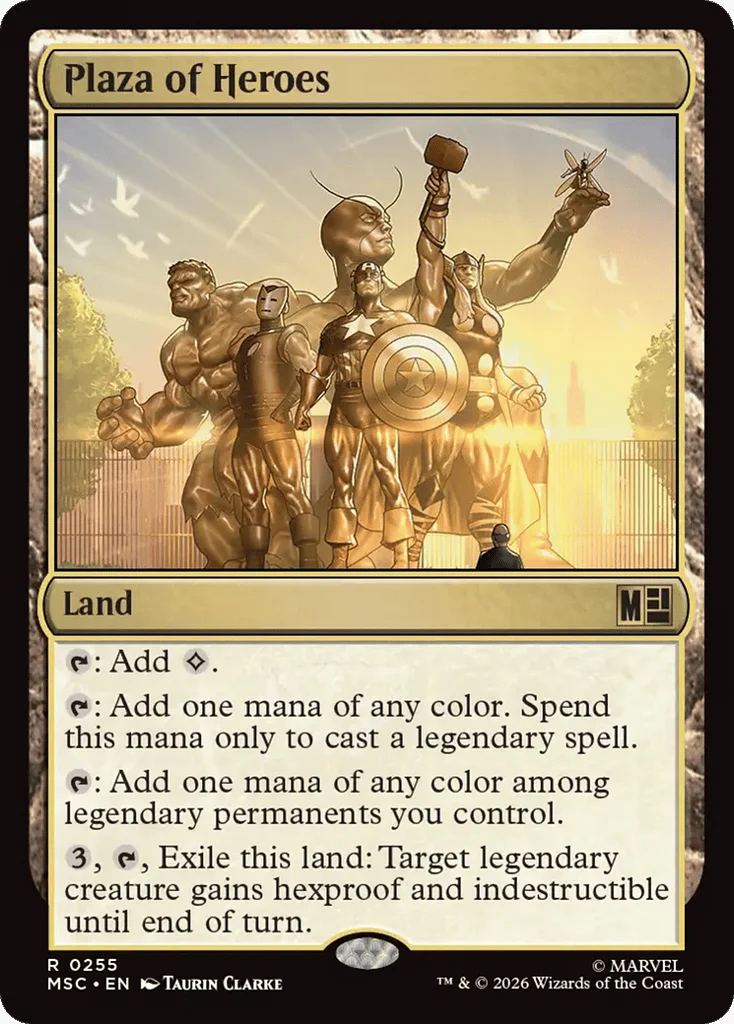 Plaza of Heroes · Marvel Super Heroes Commander