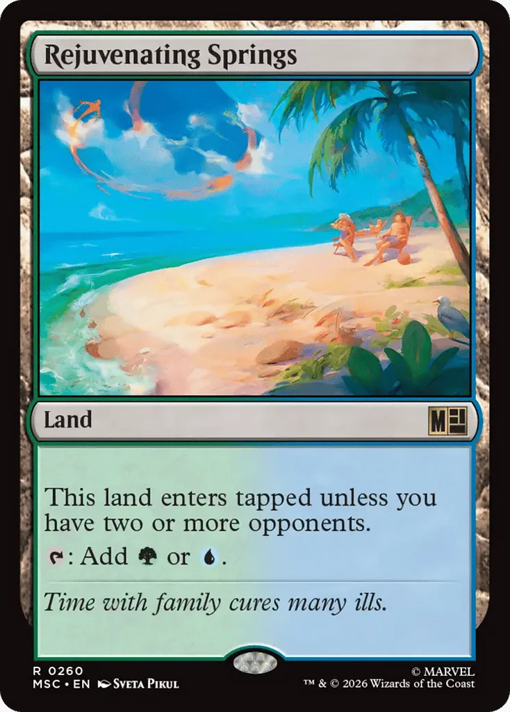 Rejuvenating Springs · Marvel Super Heroes Commander