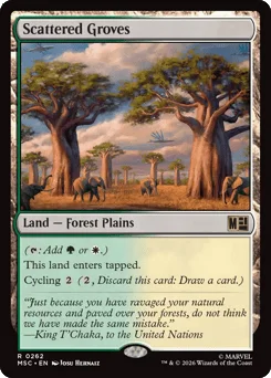 Scattered Groves