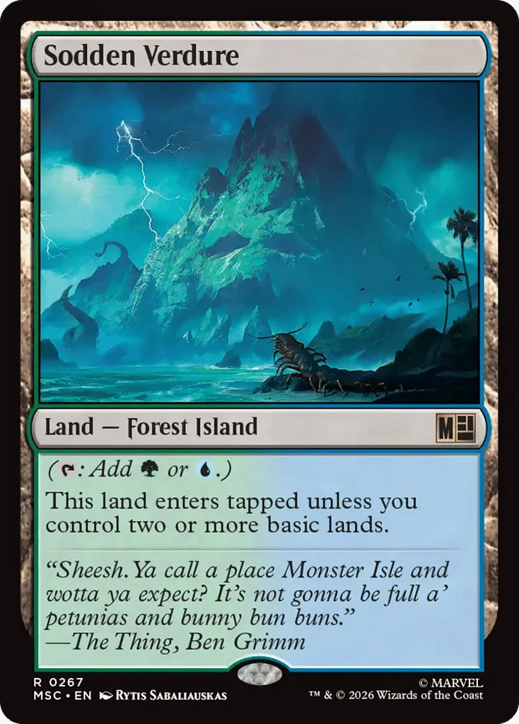 Sodden Verdure · Marvel Super Heroes Commander