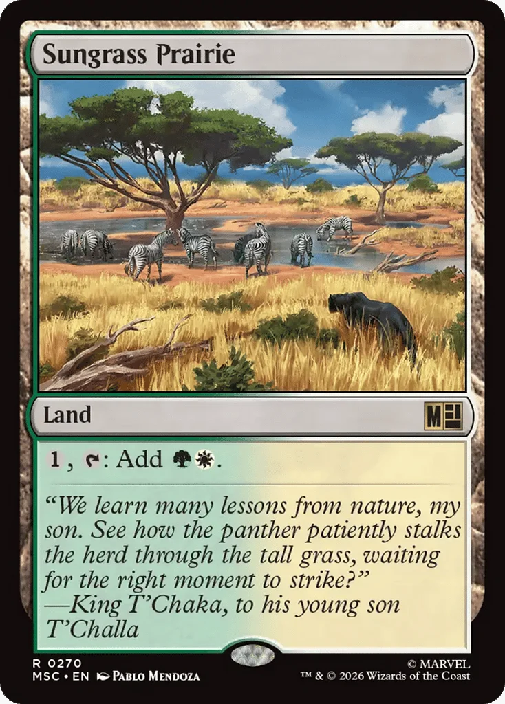 Sungrass Prairie · Marvel Super Heroes Commander