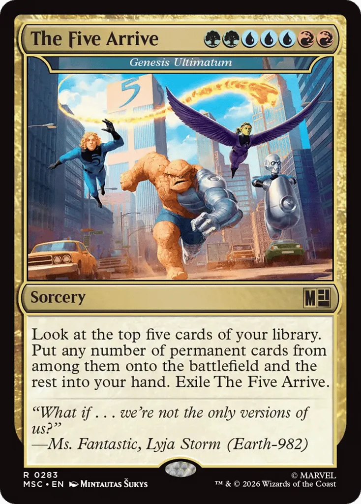 Genesis Ultimatum · Marvel Super Heroes Commander