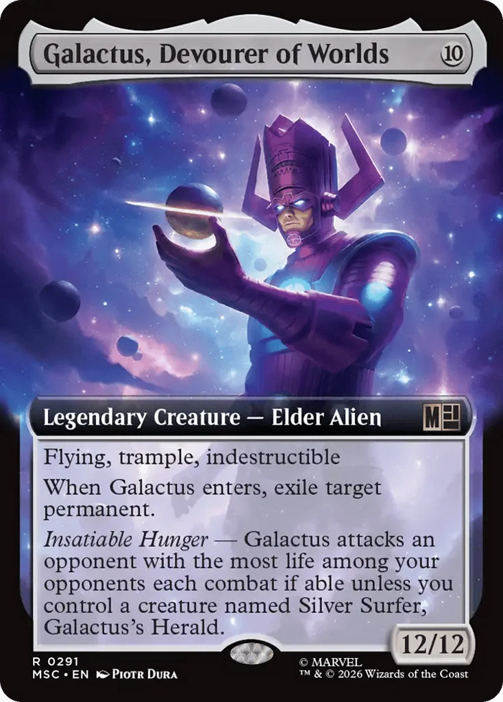 Galactus, Devourer of Worlds · Marvel Super Heroes Commander