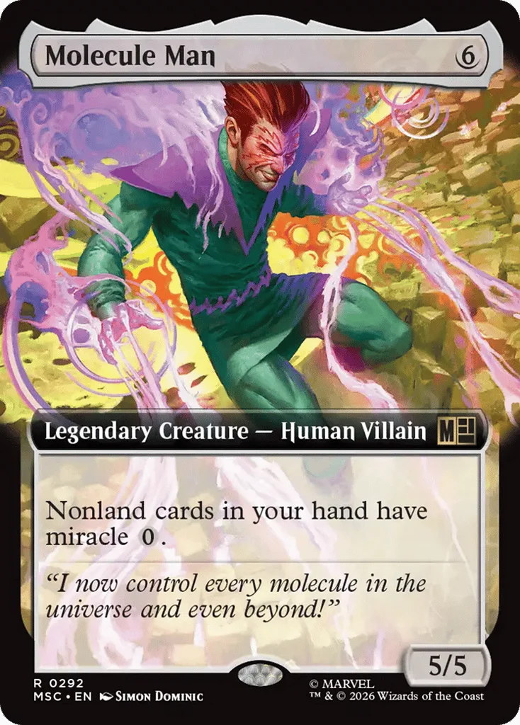 Molecule Man · Marvel Super Heroes Commander