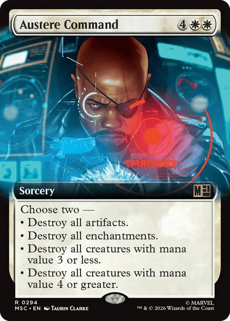 Austere Command · Marvel Super Heroes Commander