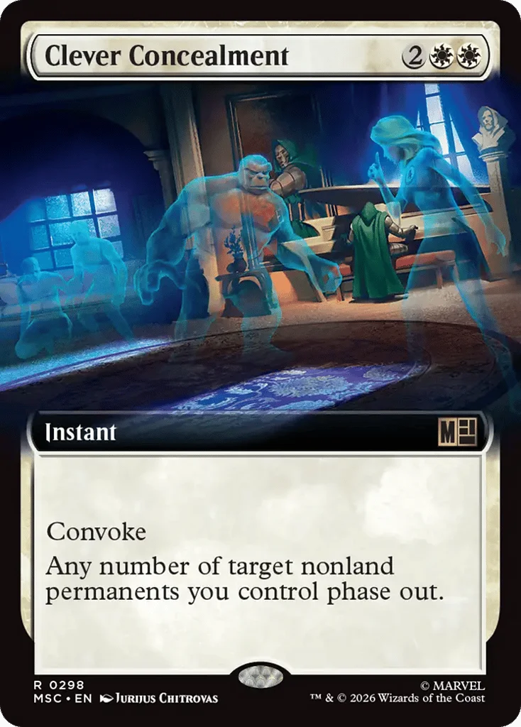 Clever Concealment · Marvel Super Heroes Commander