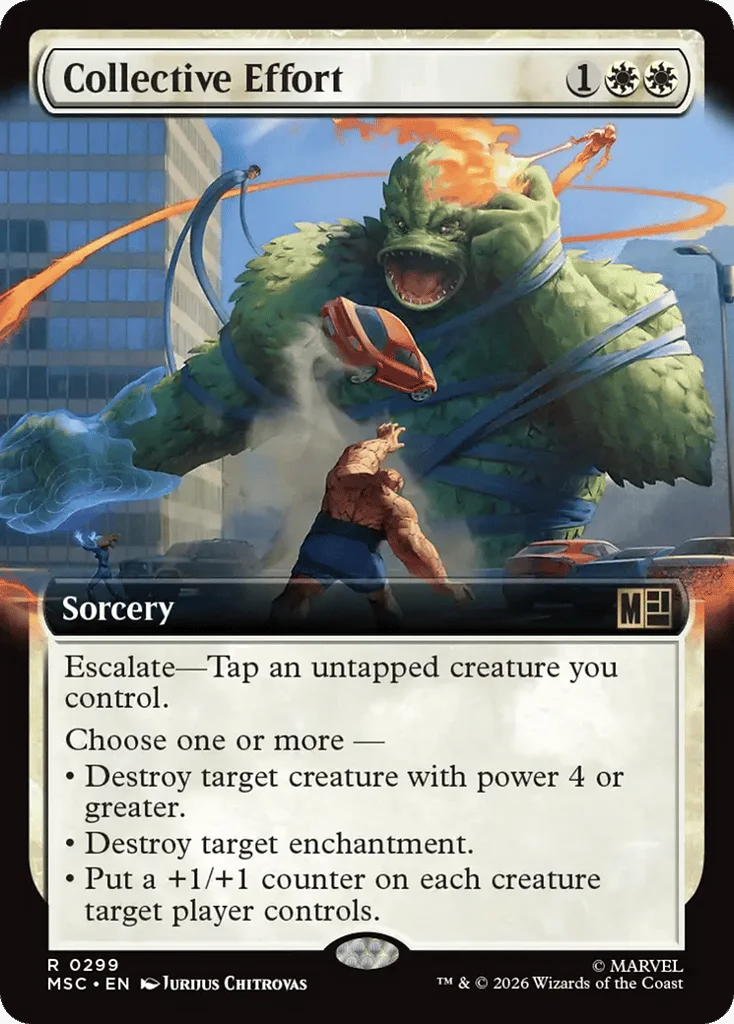 Collective Effort · Marvel Super Heroes Commander
