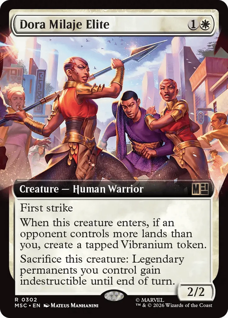 Dora Milaje Elite · Marvel Super Heroes Commander