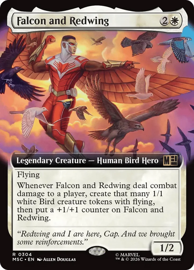 Falcon and Redwing · Marvel Super Heroes Commander