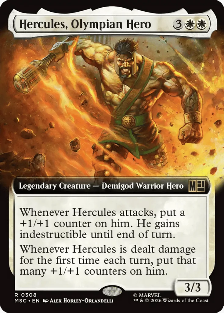 Hercules, Olympian Hero · Marvel Super Heroes Commander