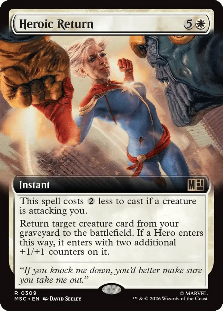 Heroic Return · Marvel Super Heroes Commander