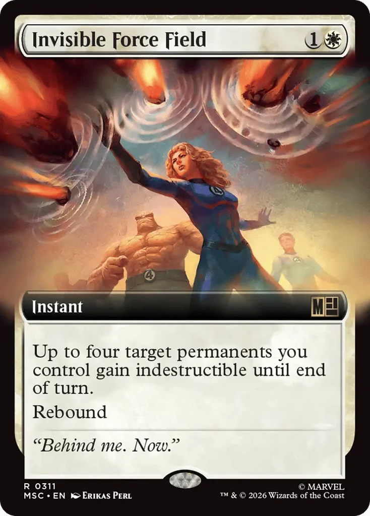 Invisible Force Field · Marvel Super Heroes Commander