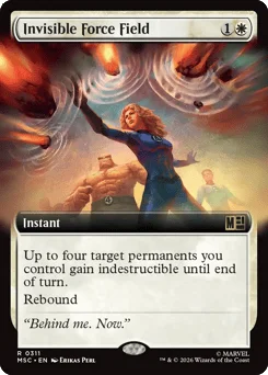 Invisible Force Field